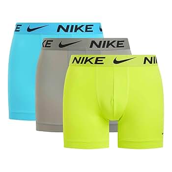 Nike Men`s Essential Micro Boxer Briefs 3 Pack - Sulphur